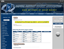 Tablet Screenshot of cdhockey.com